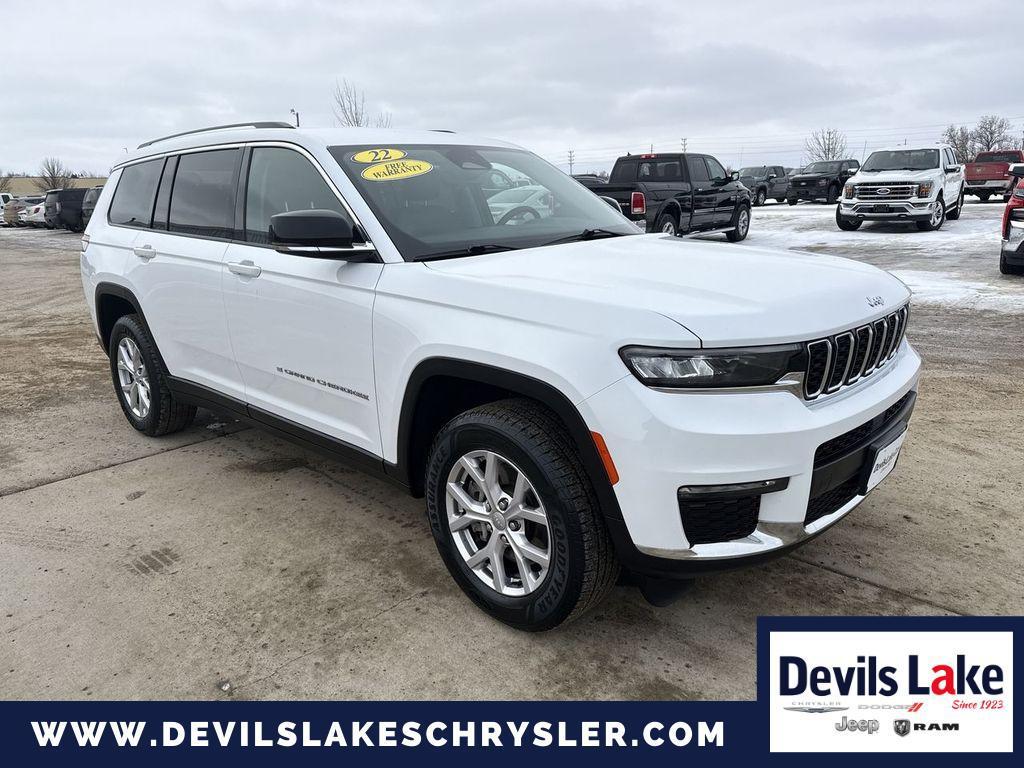 used 2022 Jeep Grand Cherokee L car, priced at $27,990