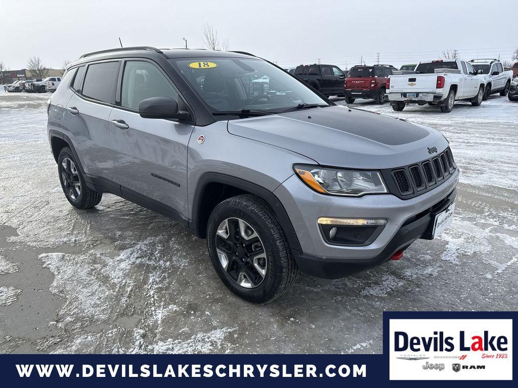 used 2018 Jeep Compass car, priced at $12,094