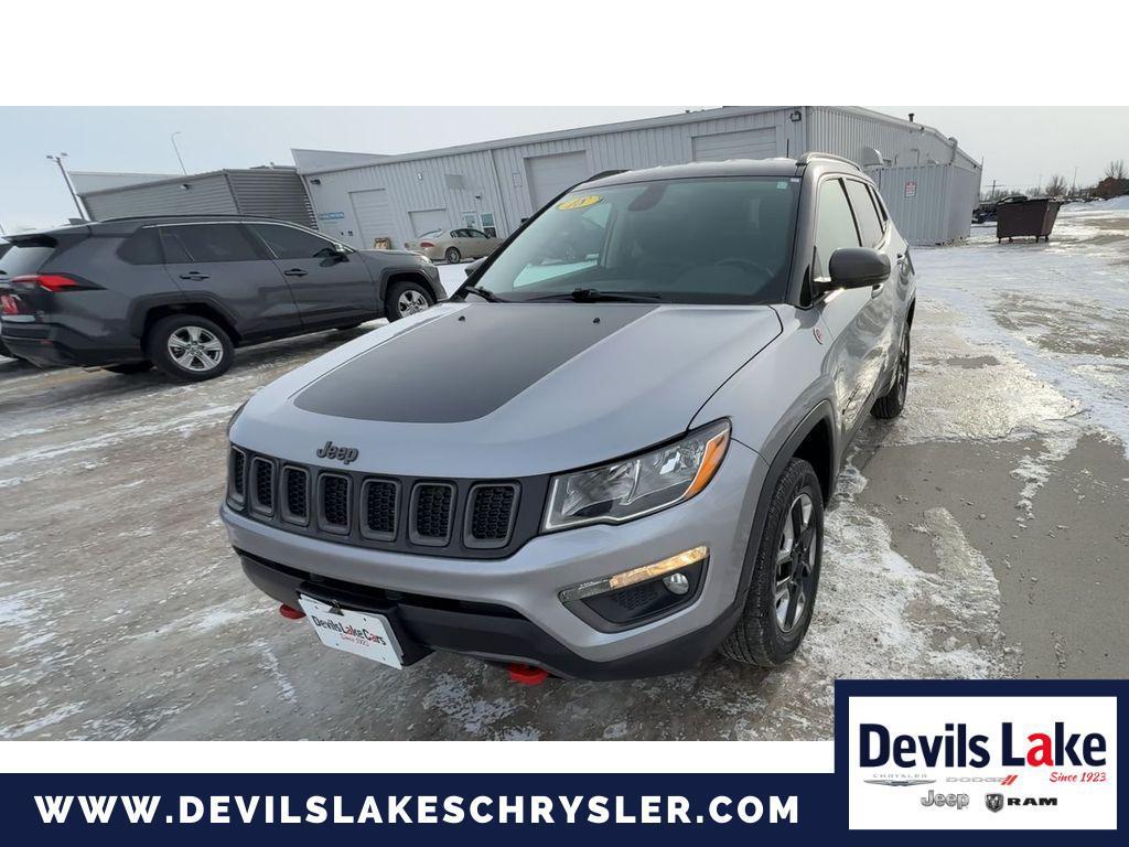 used 2018 Jeep Compass car, priced at $12,094
