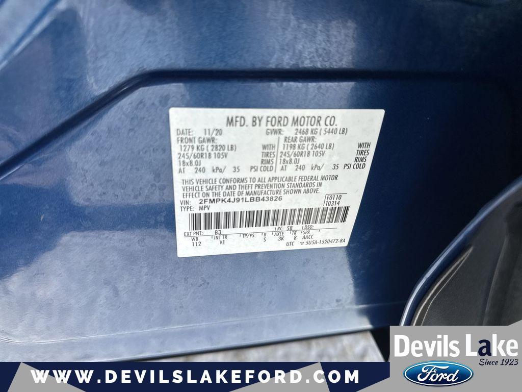 used 2020 Ford Edge car, priced at $24,593