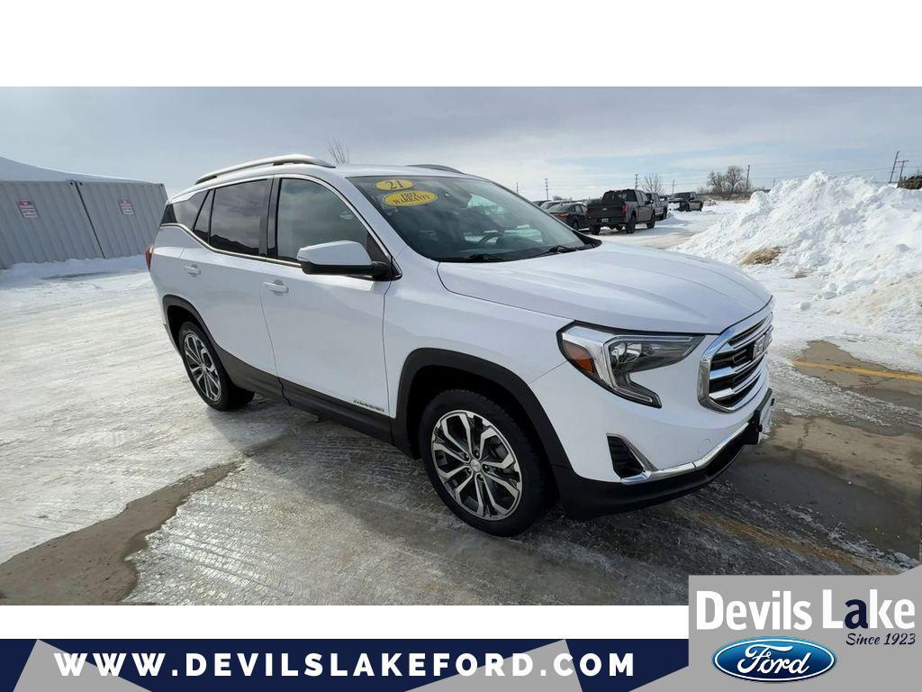 used 2021 GMC Terrain car, priced at $18,647