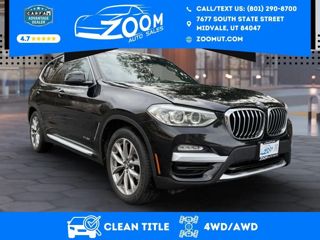 used 2018 BMW X3 car, priced at $17,790