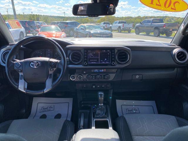 2021 White Toyota Tacoma
