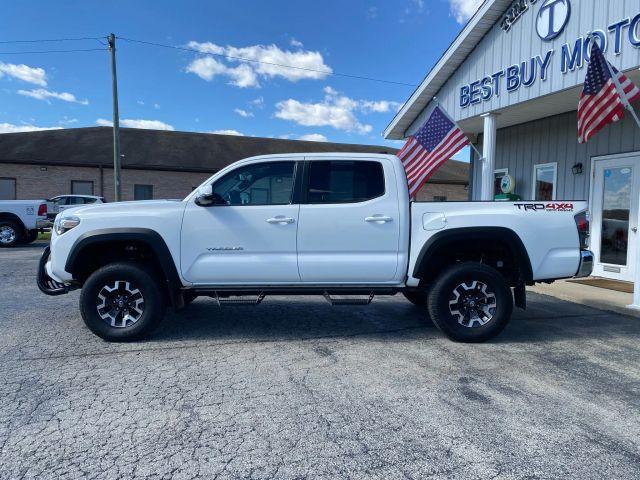 2021 White Toyota Tacoma