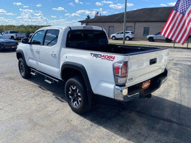 2021 White Toyota Tacoma