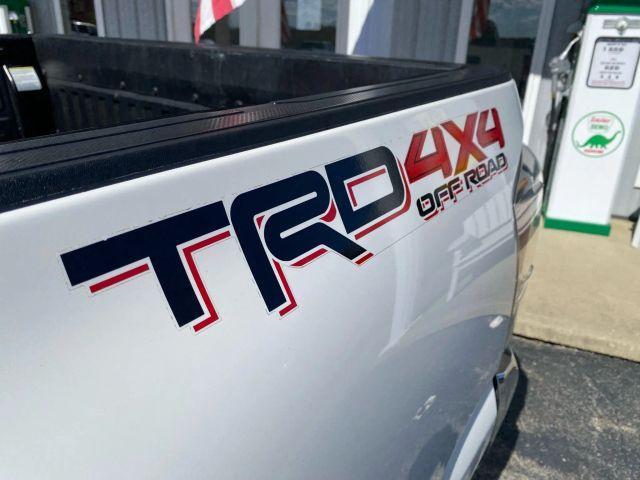2021 White Toyota Tacoma