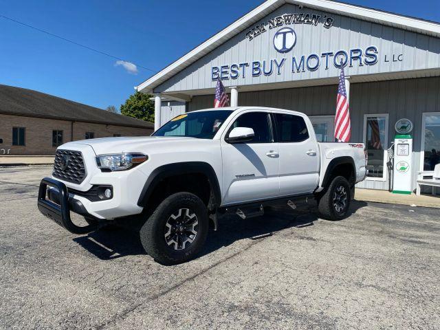 2021 White Toyota Tacoma