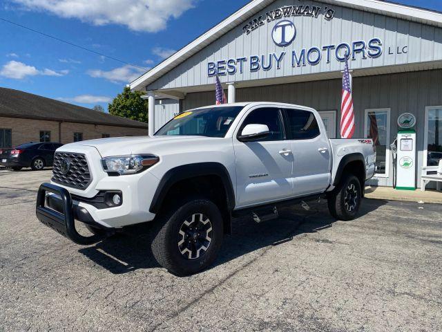 2021 White Toyota Tacoma