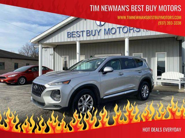 used 2020 Hyundai Santa Fe car, priced at $13,995