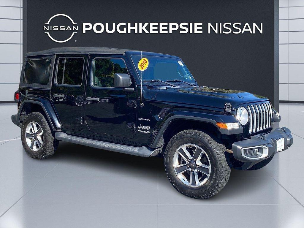 used 2018 Jeep Wrangler Unlimited car, priced at $19,000