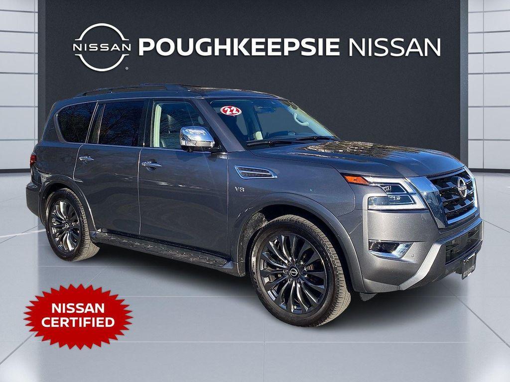 used 2022 Nissan Armada car, priced at $41,500