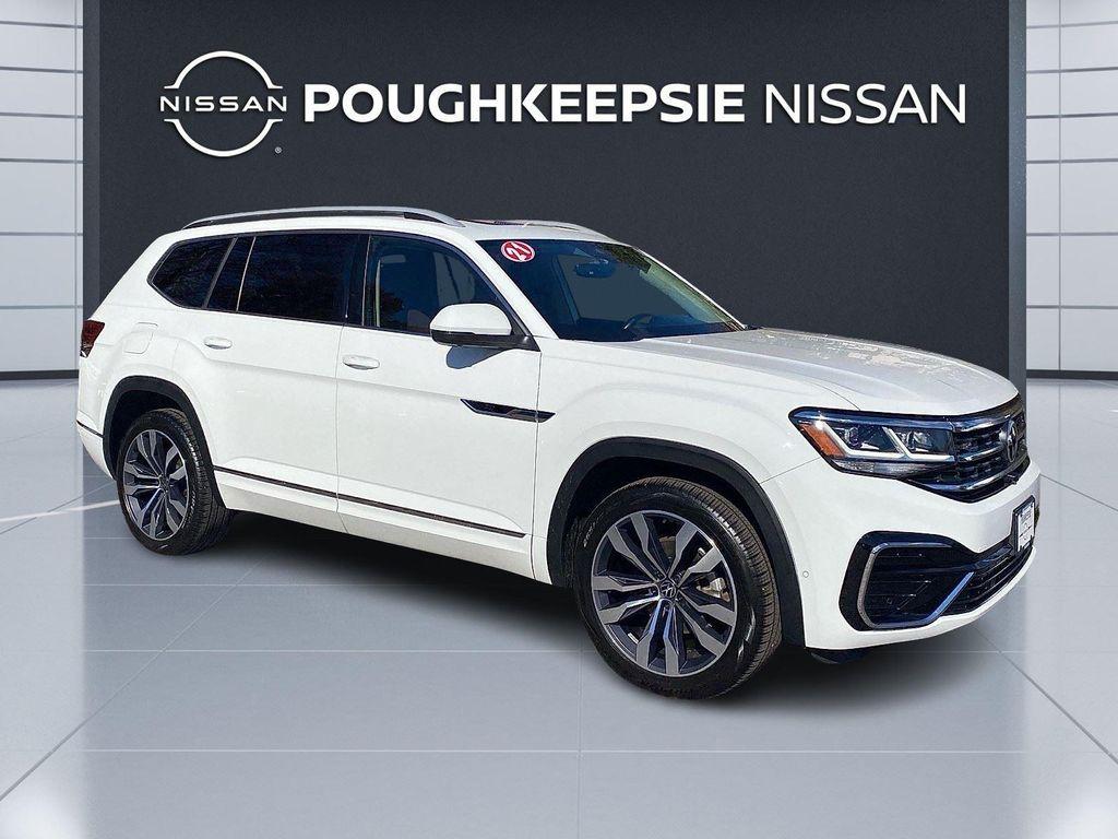 used 2021 Volkswagen Atlas car, priced at $22,250