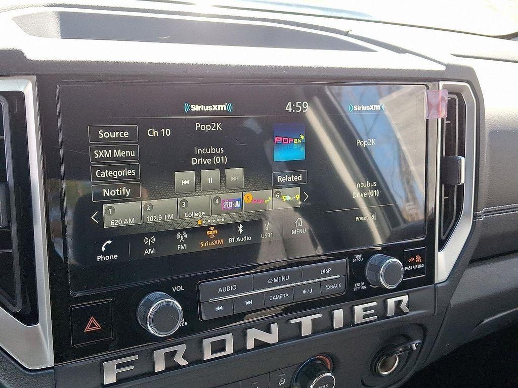 new 2025 Nissan Frontier car, priced at $34,235