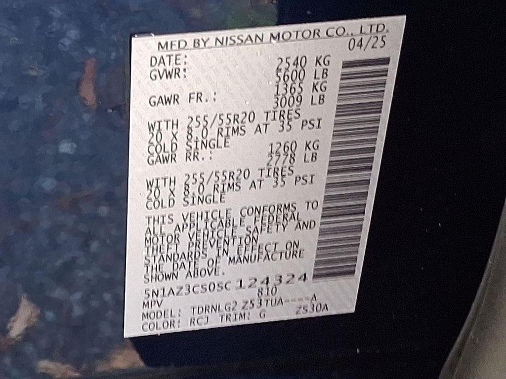 new 2025 Nissan Murano car, priced at $42,560