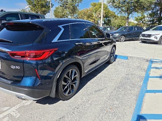 used 2021 INFINITI QX50 car, priced at $24,872