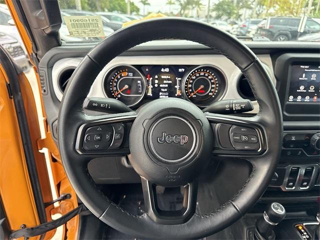 used 2021 Jeep Wrangler car, priced at $23,191