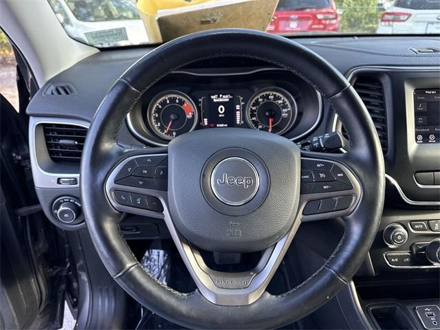 used 2021 Jeep Cherokee car, priced at $17,571