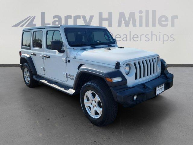 used 2020 Jeep Wrangler Unlimited car, priced at $20,296