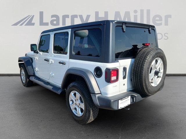 used 2020 Jeep Wrangler Unlimited car, priced at $20,296