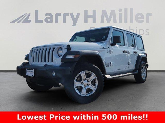 used 2020 Jeep Wrangler Unlimited car, priced at $20,615