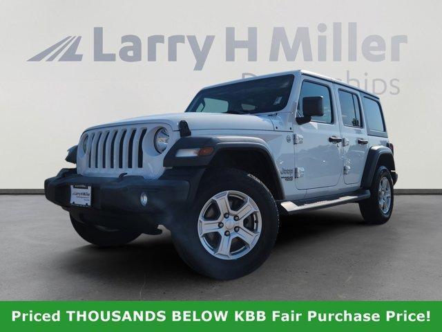 used 2020 Jeep Wrangler Unlimited car, priced at $20,296