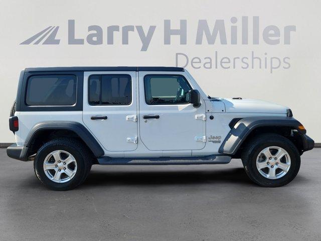 used 2020 Jeep Wrangler Unlimited car, priced at $20,296