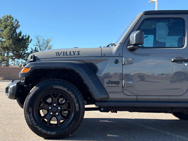 used 2021 Jeep Wrangler car, priced at $23,998