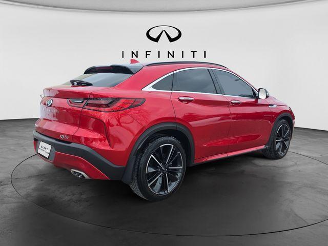 used 2022 INFINITI QX55 car, priced at $33,900