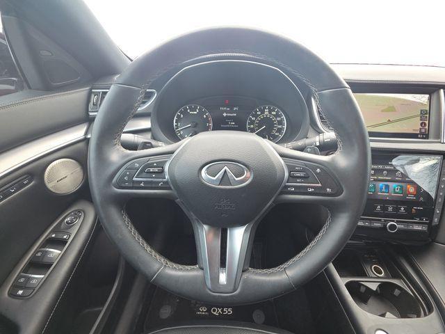 used 2022 INFINITI QX55 car, priced at $33,900