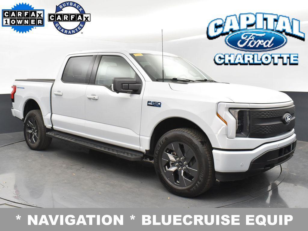 used 2025 Ford F-150 Lightning car, priced at $51,999