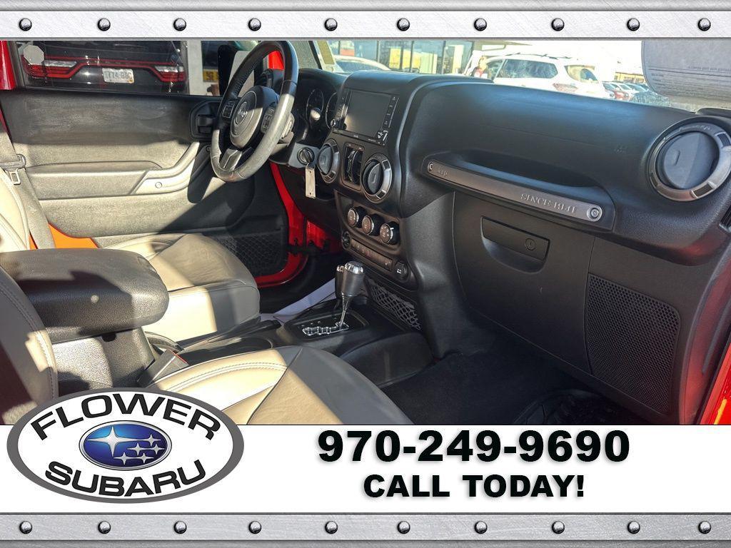 used 2018 Jeep Wrangler JK Unlimited car, priced at $29,596