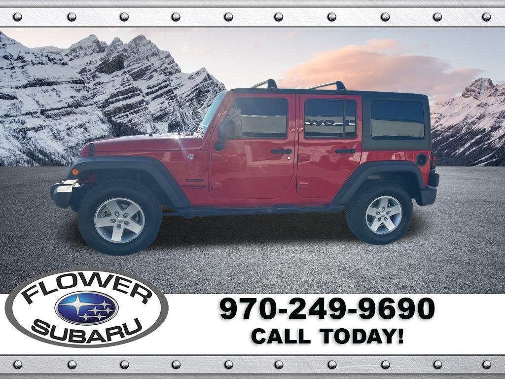 used 2018 Jeep Wrangler JK Unlimited car, priced at $29,596