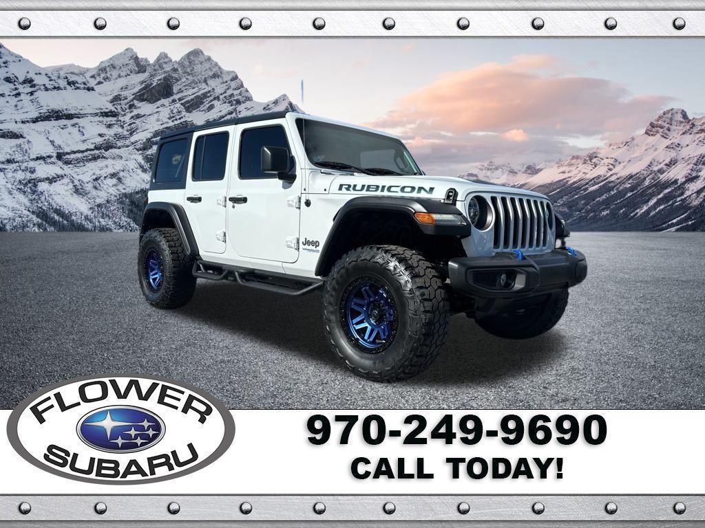 used 2021 Jeep Wrangler Unlimited 4xe car, priced at $34,596