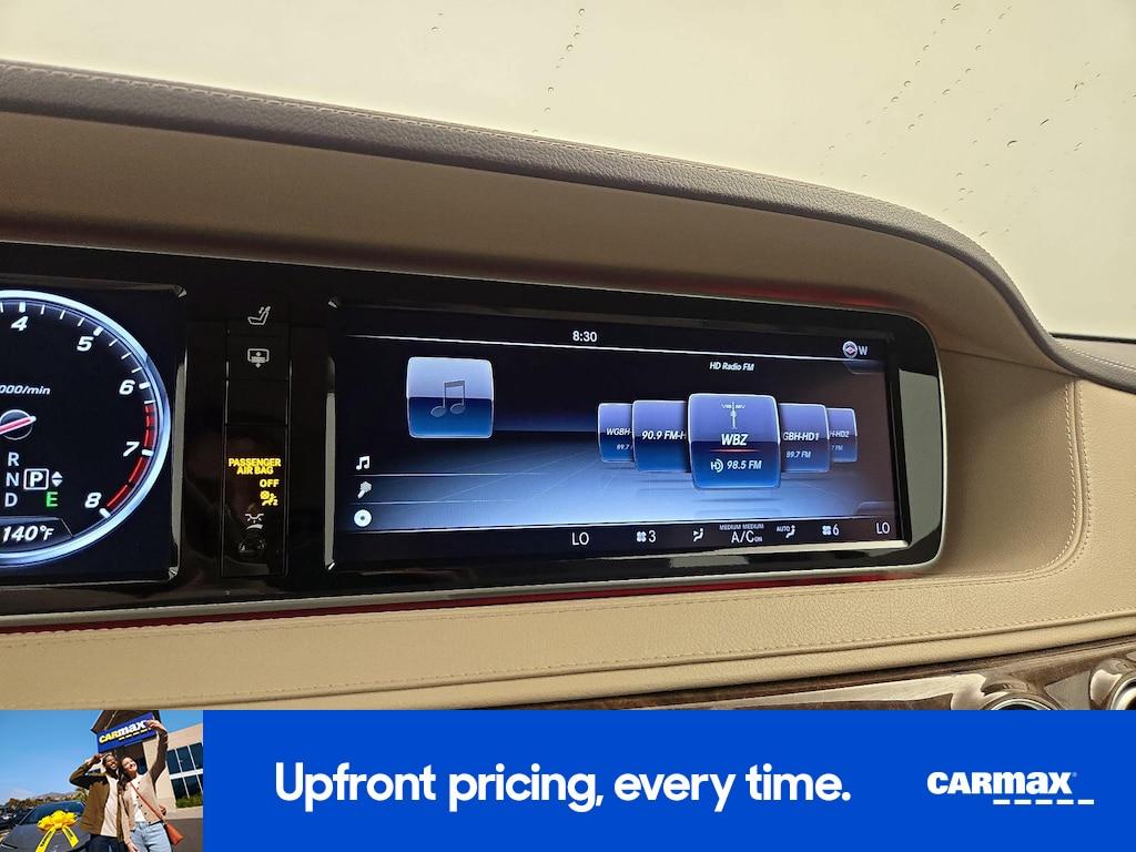 used 2015 Mercedes-Benz S-Class car, priced at $41,998