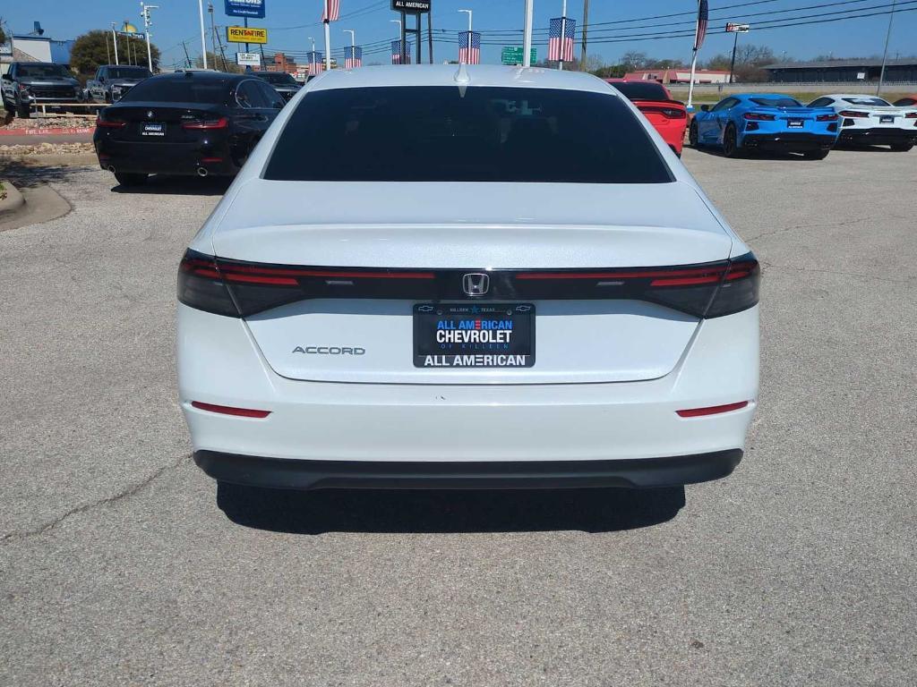 used 2023 Honda Accord car, priced at $21,938