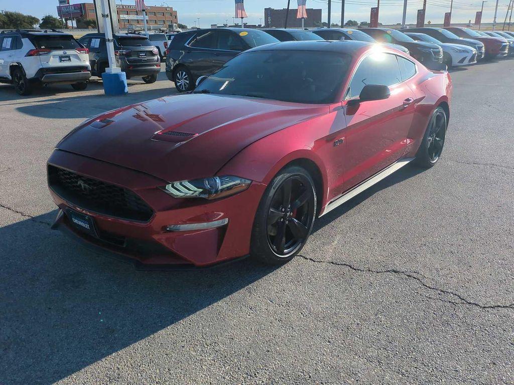 used 2021 Ford Mustang car, priced at $19,411