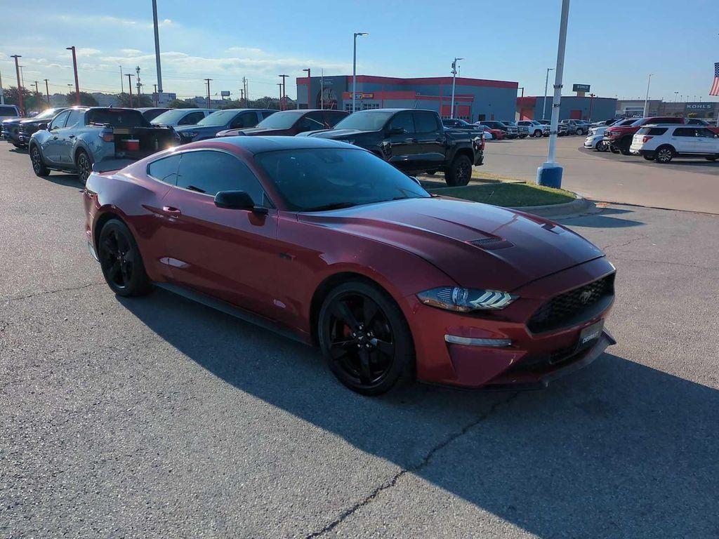 used 2021 Ford Mustang car, priced at $19,411