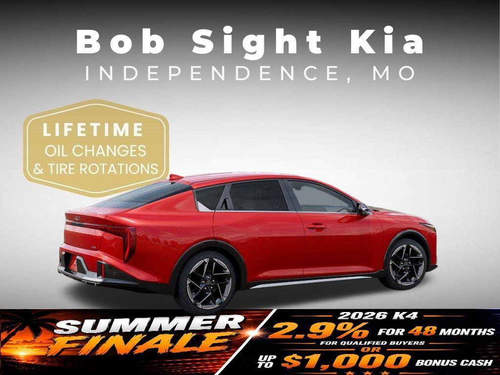 new 2026 Kia K4 car, priced at $27,750