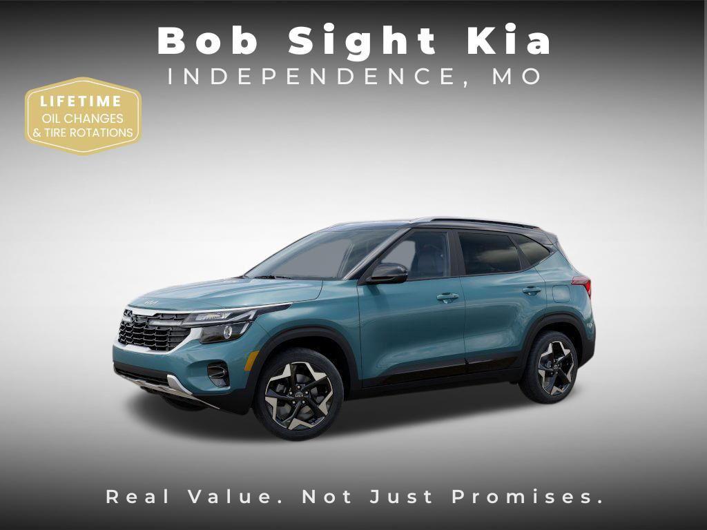 Pluton Blue/Black Roof 2026 Kia Seltos S