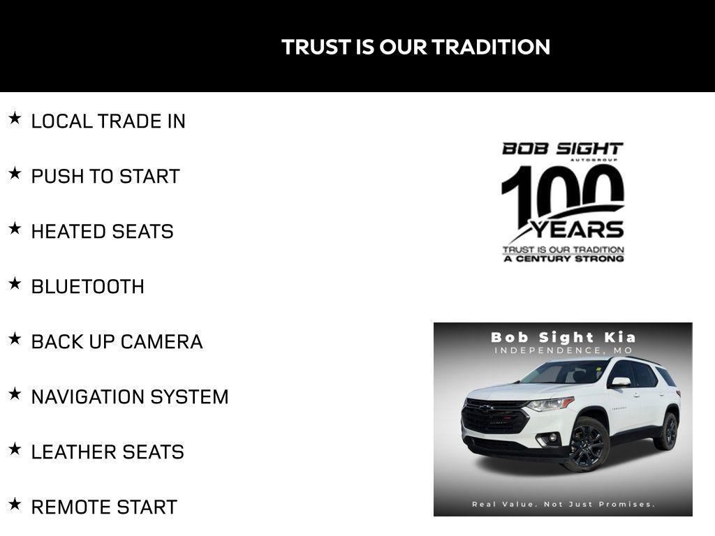 used 2020 Chevrolet Traverse car, priced at $16,959