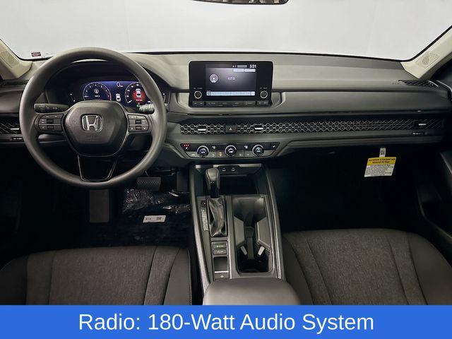 new 2025 Honda Accord car, priced at $30,705