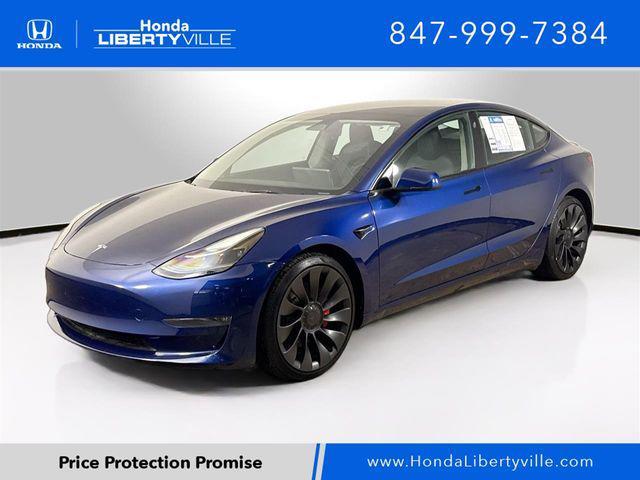 used 2023 Tesla Model 3 car, priced at $31,457
