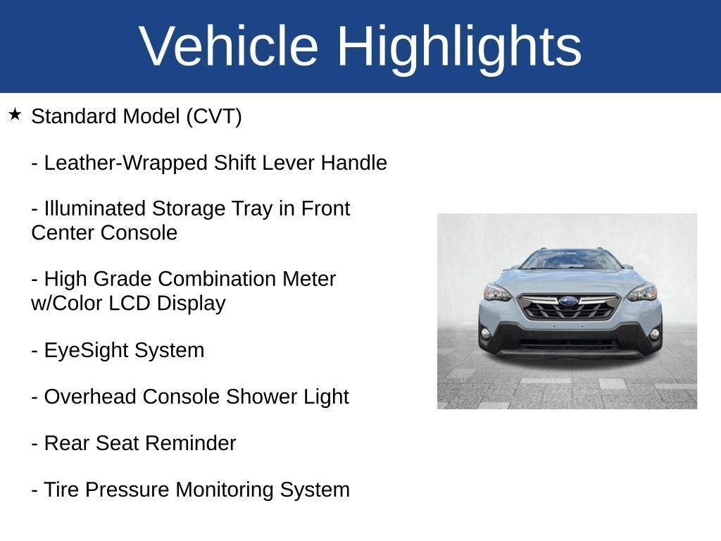 used 2021 Subaru Crosstrek car, priced at $21,999