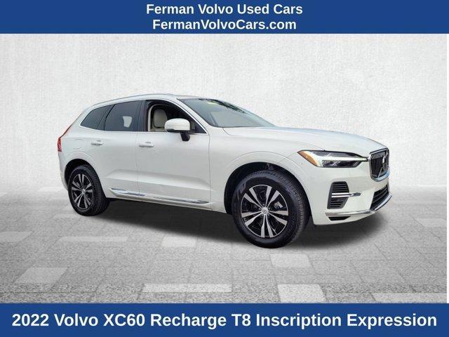 used 2022 Volvo XC60 Recharge Plug-In Hybrid car, priced at $35,155
