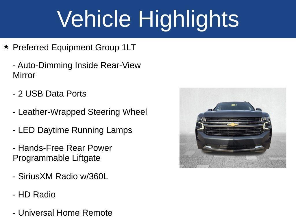 used 2021 Chevrolet Tahoe car, priced at $37,555
