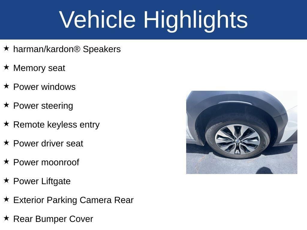 used 2024 Subaru Outback car, priced at $33,077