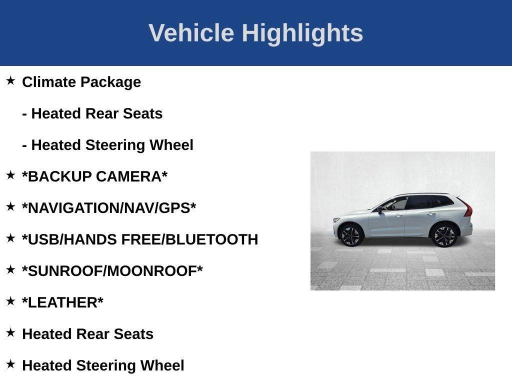 new 2026 Volvo XC60 car, priced at $57,405