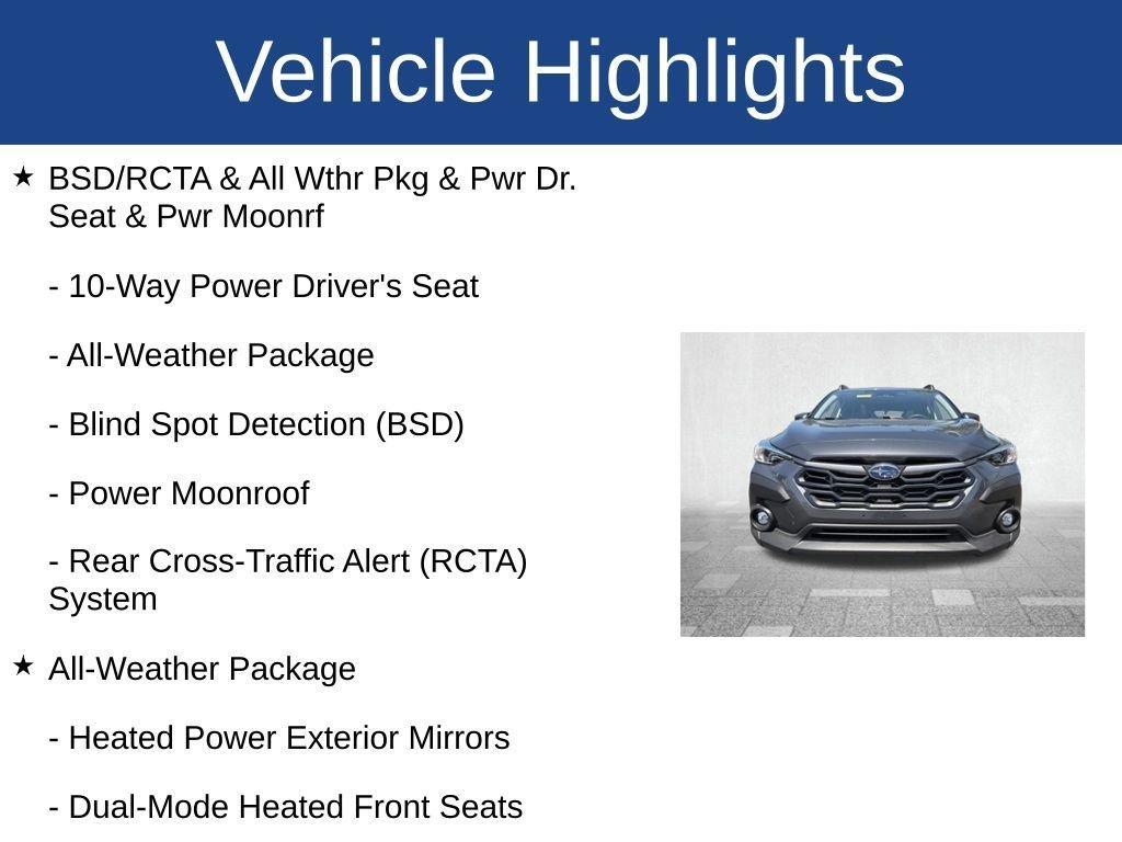 used 2025 Subaru Crosstrek car, priced at $26,300