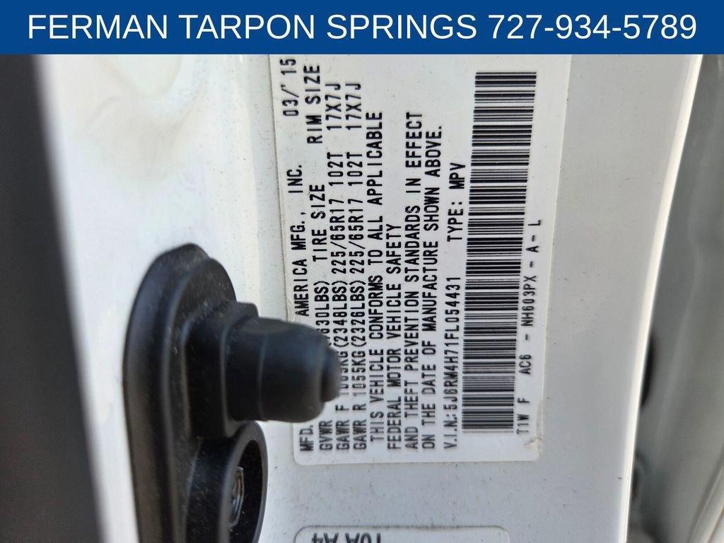 used 2015 Honda CR-V car, priced at $12,991