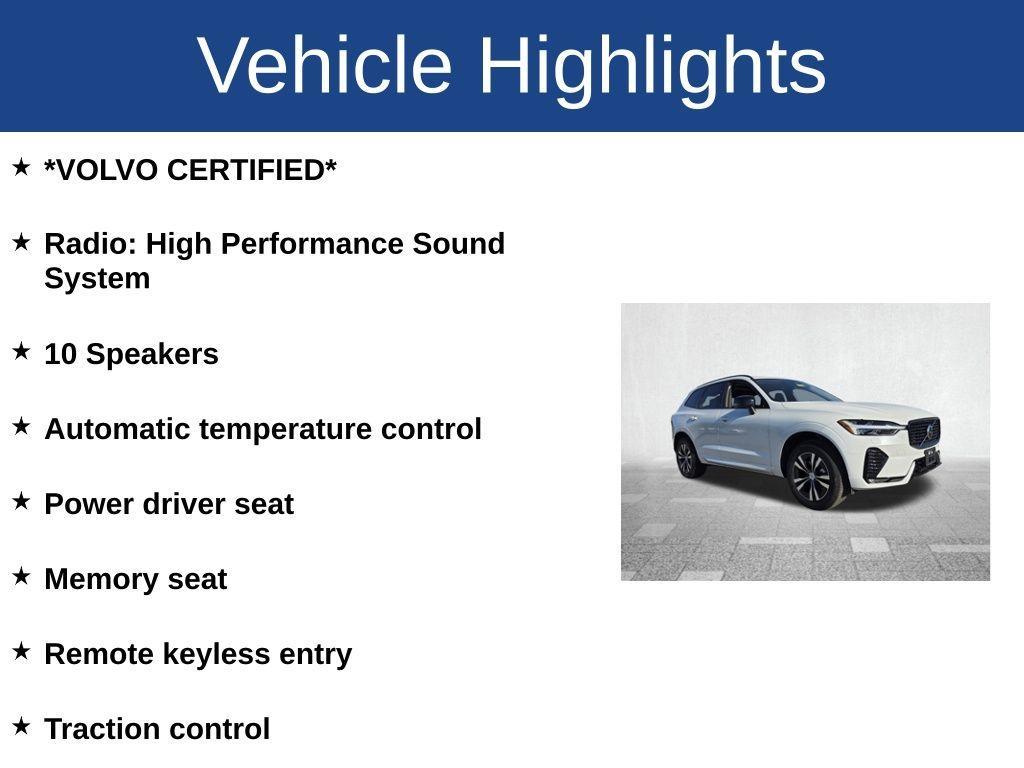 used 2025 Volvo XC60 car, priced at $32,889